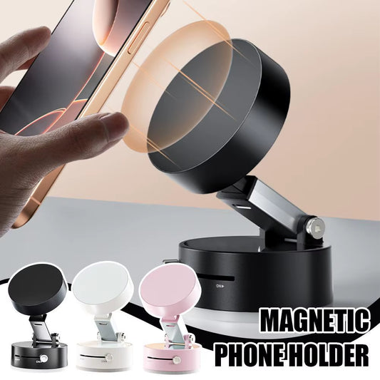 Magnetic Double Suction Phone Holder: Innovative, Practical, and Versatile!